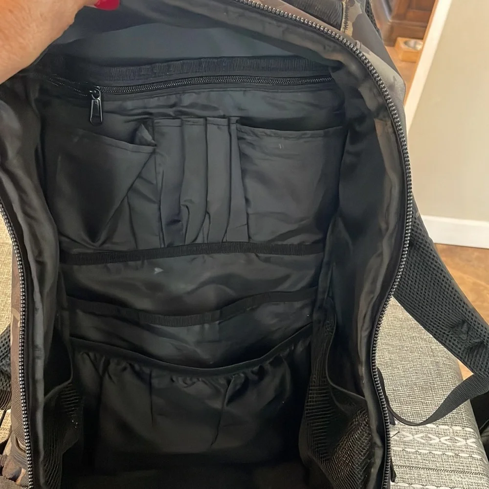 Tactical Camo Backpack – Black Camo - Picture 4 of 8